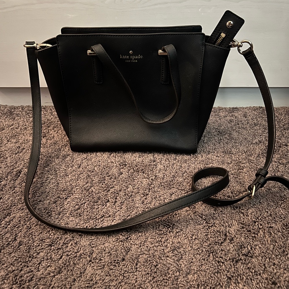 Kate Spade Elegant Black Crossbody Bag